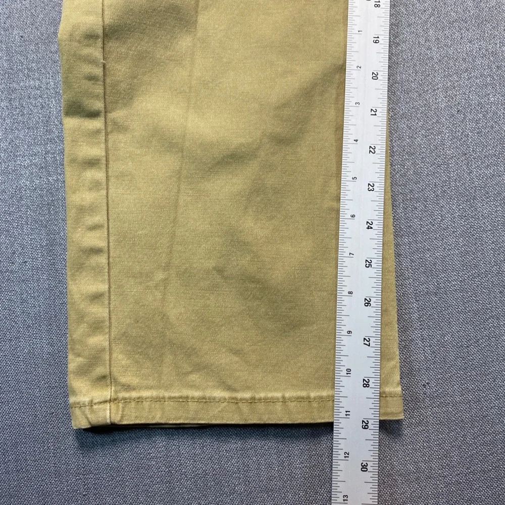 Levis 514 Straight Fit Khaki Tan Pants Mens 40x30 Cotton Stretch